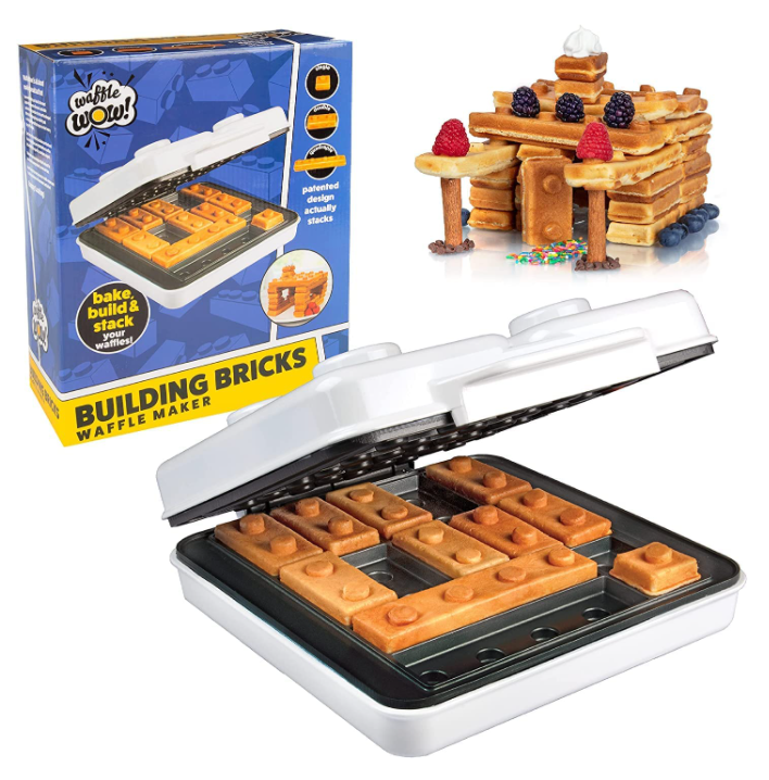 Tetris LEGO block style waffle maker